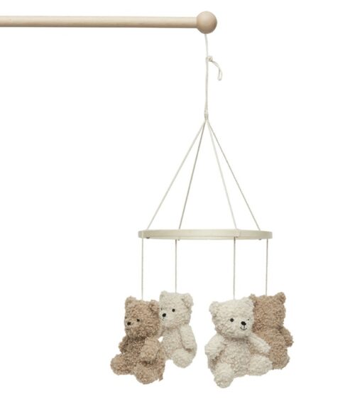 Jollein - mobile teddy bear u krem boji