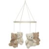 Jollein - mobile teddy bear u krem boji