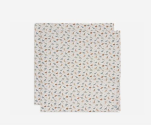 Jollein-swaddle-od-muslina-Roarsome Jollein tetra pelene Roarsome115x115cm 2kom