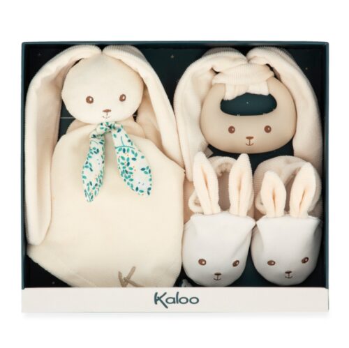 Poklon kutija za novorođenče - Zeko (bež)