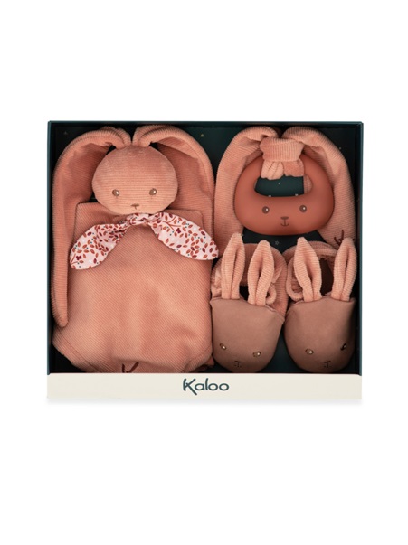 Kaloo Poklon kutija za novorođenče - Zeko (terracotta)