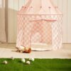 Kids-Concept-speeltent-roze-buiten Kids Concept šator za igru-Rozi