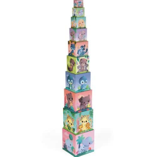 Kocke-zivotinje1 Janod Piramida Slatke životinje