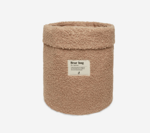 Košarica za pohranu Boucle - biskvit