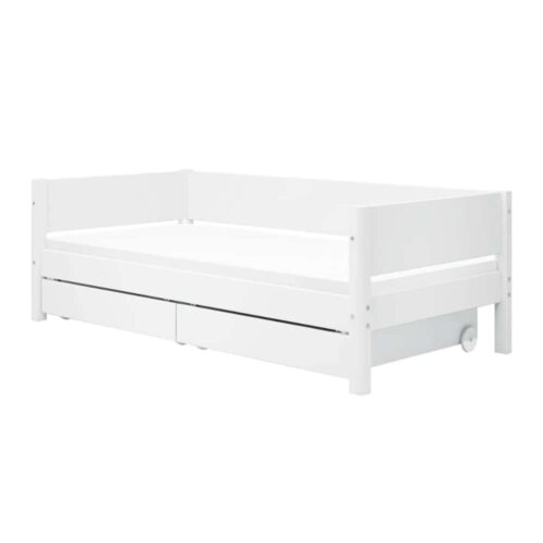 FLEXA WHITE Daybed s dvije ladice
