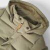 Lil'Atelier Puffer jakna Olive