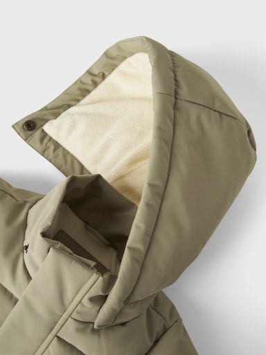 Lil'Atelier Puffer jakna Olive