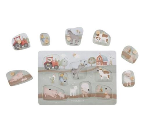 Little Dutch glazbene puzzle mala farma