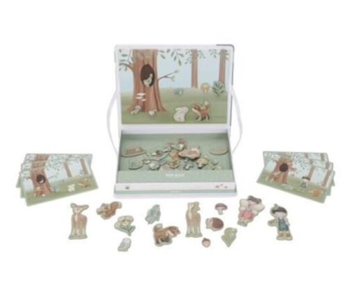 Little  Dutch magnetne puzzle - Forest Friends