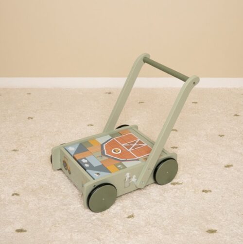 Little-dutch-block-trolley Little Dutch Drvena kolica s kockama Little Farm