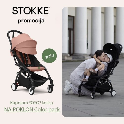 MF_Spring-25_YOYO Stokke® YOYO³ kolica 6+ bijela šasija