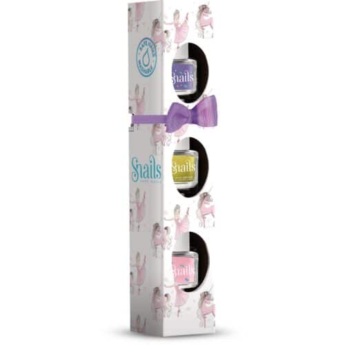 Magic-Ballerine Snails mini lakića 3kom Little Ballerina