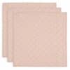 Miffy-rose Jollein tetra pelene 70x70cm Miffy Wild rose 3kom