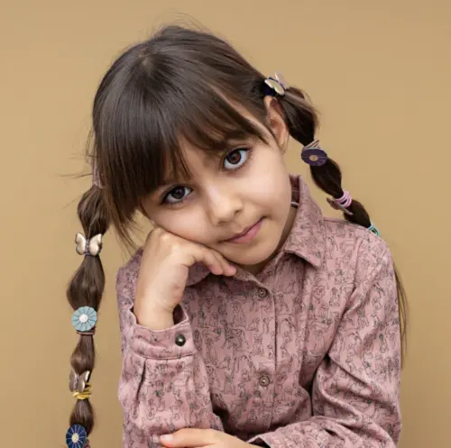 Mimi & Lula gumice za kosu - Zlatni leptirići