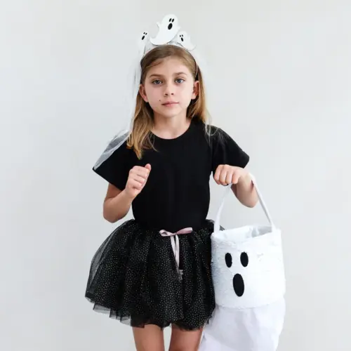 Mimi & Lula crna lepršava suknja