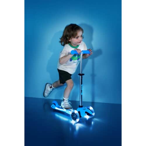 Mini Micro Deluxe Glow LED Plus aqua (2-6 godina)