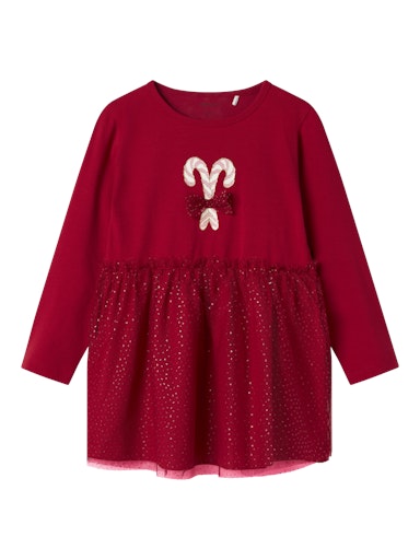 NAME IT Haljina Božićna Crvena NAME IT Haljina Božićna Crvena