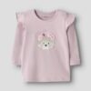 NAME IT Majica dugih rukava Medvjedić Roza NAME IT Majica dugih rukava Medvjedić Roza