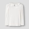 NAME IT Bijela majica dugih rukava s volanom