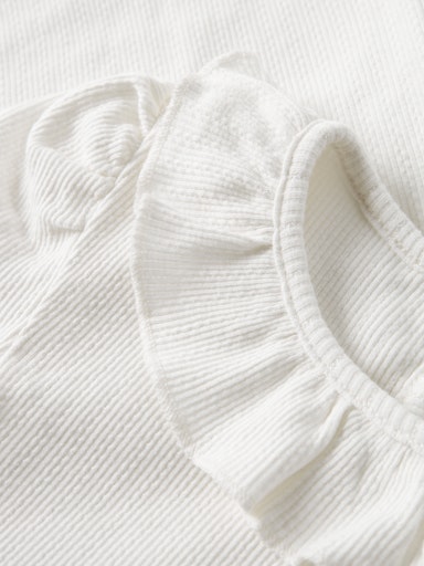 NAME IT Bijela majica dugih rukava s volanom