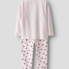 name it pidžama pink hearts