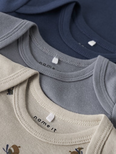 NAME IT Bodi dugih rukava Avioni 3kom NAME IT Bodi dugih rukava Avioni 3kom