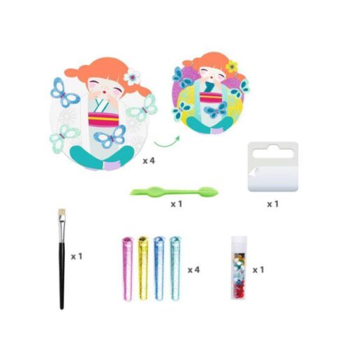 Ona2 Djeco Kreativni set s glitterom - Onnanoko