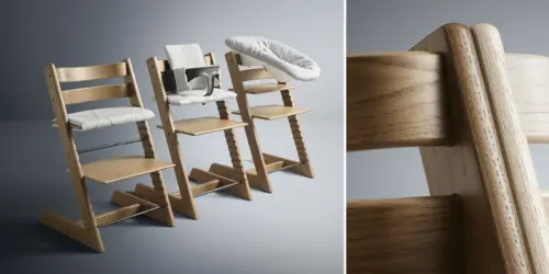 Stokke Tripp Trapp stolica Oak Black