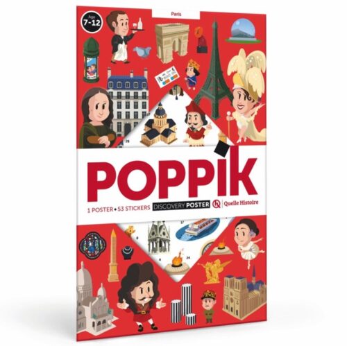 Poppik-Paris Poppik Pariz naljepnice za izradu postera