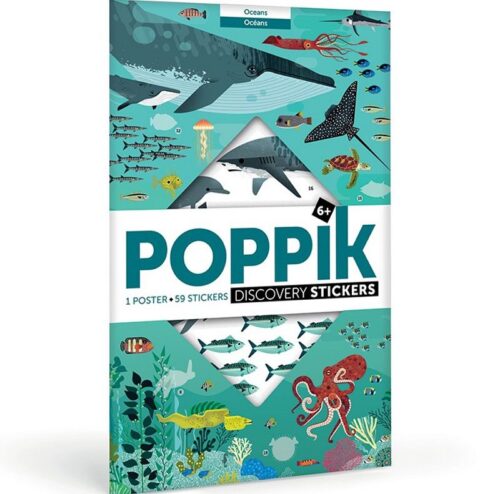Poppik Oceani naljepnice za izradu postera