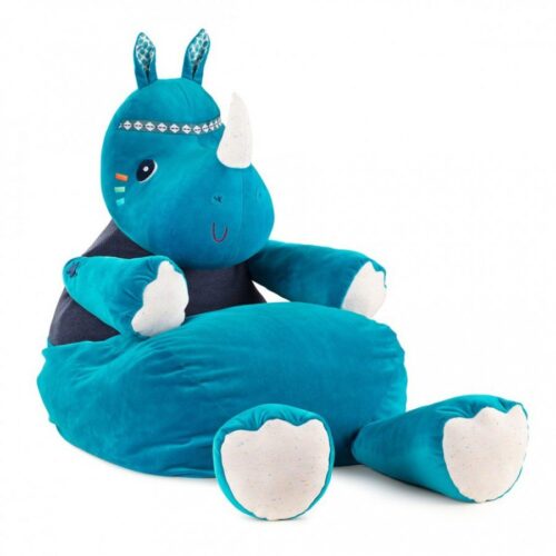 Rhino-pouf Veliki plišani nosorog Marius/fotelja Marius