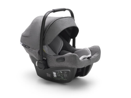 Bugaboo Turtle Air by Nuna autosjedalica Grey Melange i GRATIS ISOFIX baza