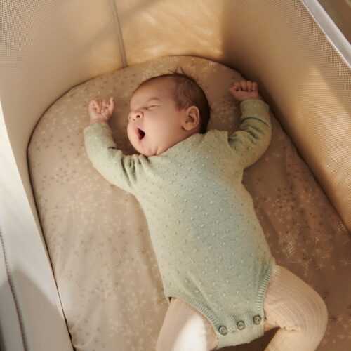 SNOOZI-lifestyle Stokke® Snoozi™ kolijevka Sandy Beige
