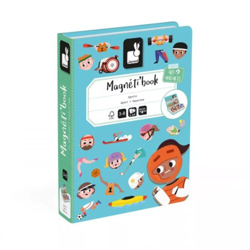 SPORT1 Janod Kutija s magnetima - Sportovi