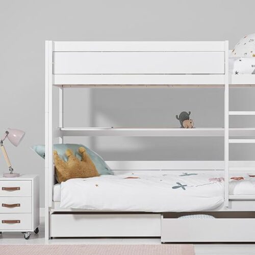 KREVET NA KAT - Bunkbed s ravnim ljestvama V177cm - promocija