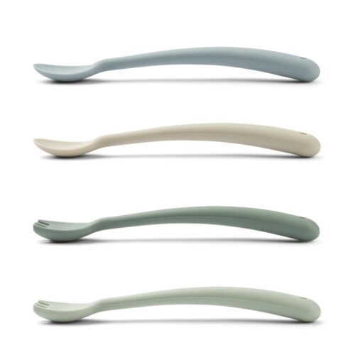 Liewood Shea žlice i vilice Dusty Mint