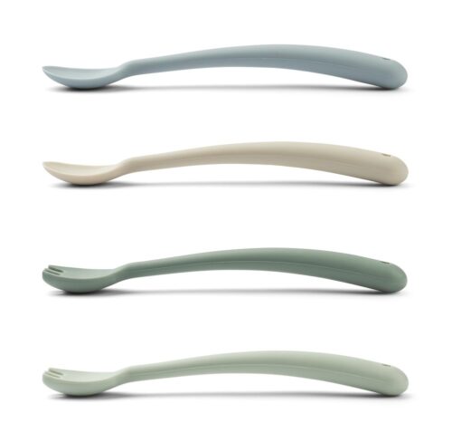 Liewood Shea žlice i vilice Dusty Mint