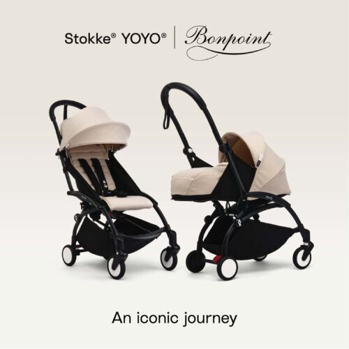 Stokke_YOYO-Bonpoint_SoMeRetailer_1-1_2 Stokke YOYO³ Bonpoint kolica 6+ crna šasija