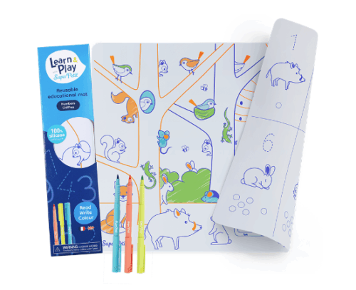 Super Pettit silikonska podloga Numbers Chiffres