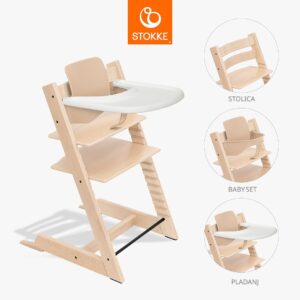 Stokke Tripp Trapp Natural Bundle 3 u 1