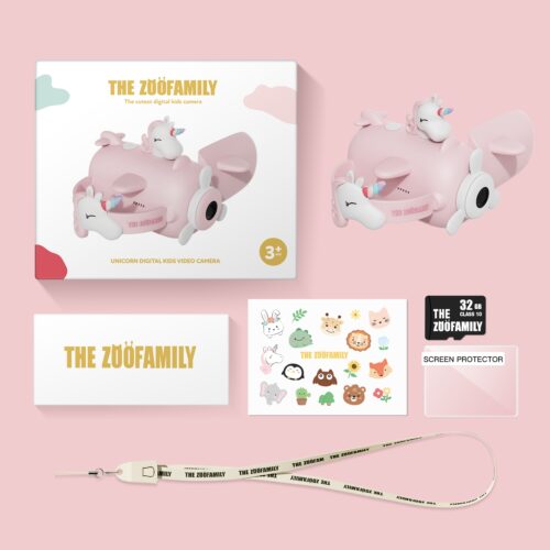 TheZoofamily_Unicorn_Zoo-Video_Inside_Packaging-–-1 Dječja Zoo kamera Jednorog