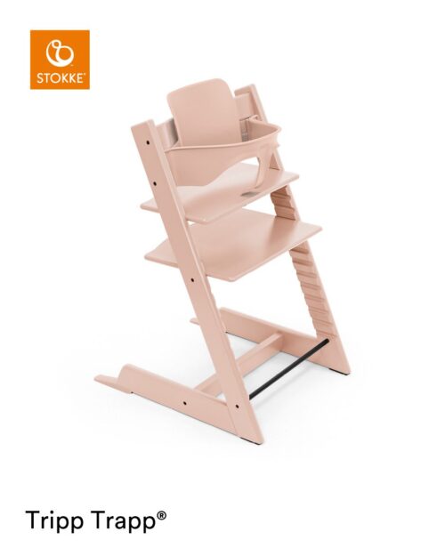 Stokke Tripp Trapp stolica Serene Pink