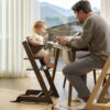 Stokke Tripp Trapp OAK stolica Warm Brown