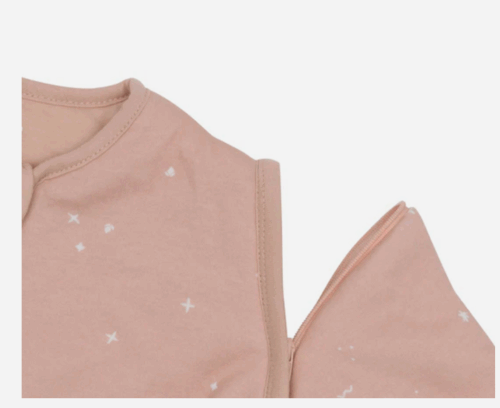 Vreca-za-spavanje-divlja-ruza-1 Jollein vreća za spavanje s odvojivim rukavima 90cm Wild rose TOG 2-3