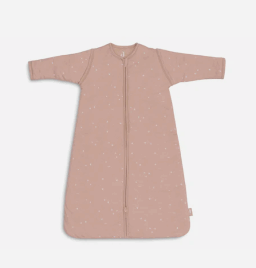 Vreca-za-spavanje-divlja-ruza Jollein vreća za spavanje s odvojivim rukavima 90cm Wild rose TOG 2-3