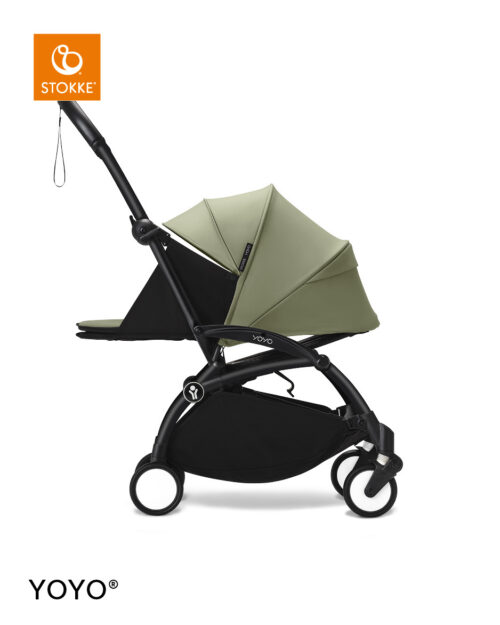 Stokke® YOYO³ kolica s mekanom košarom za novorođenče - bijela šasija