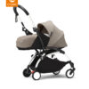 Stokke® YOYO³ kolica s mekanom košarom za novorođenče - bijela šasija
