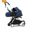 Stokke® YOYO³ kolica s mekanom košarom za novorođenče - bijela šasija
