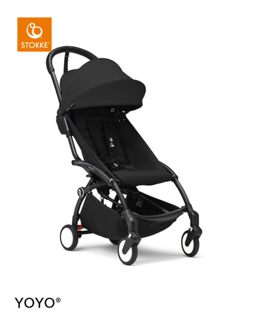 Stokke® YOYO³ kolica 6+ crna šasija