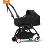Stokke® YOYO³ kolica s košarom za novorođenče - crna šasija